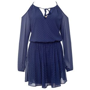 Michael Kors Pindot Peekaboo Dress